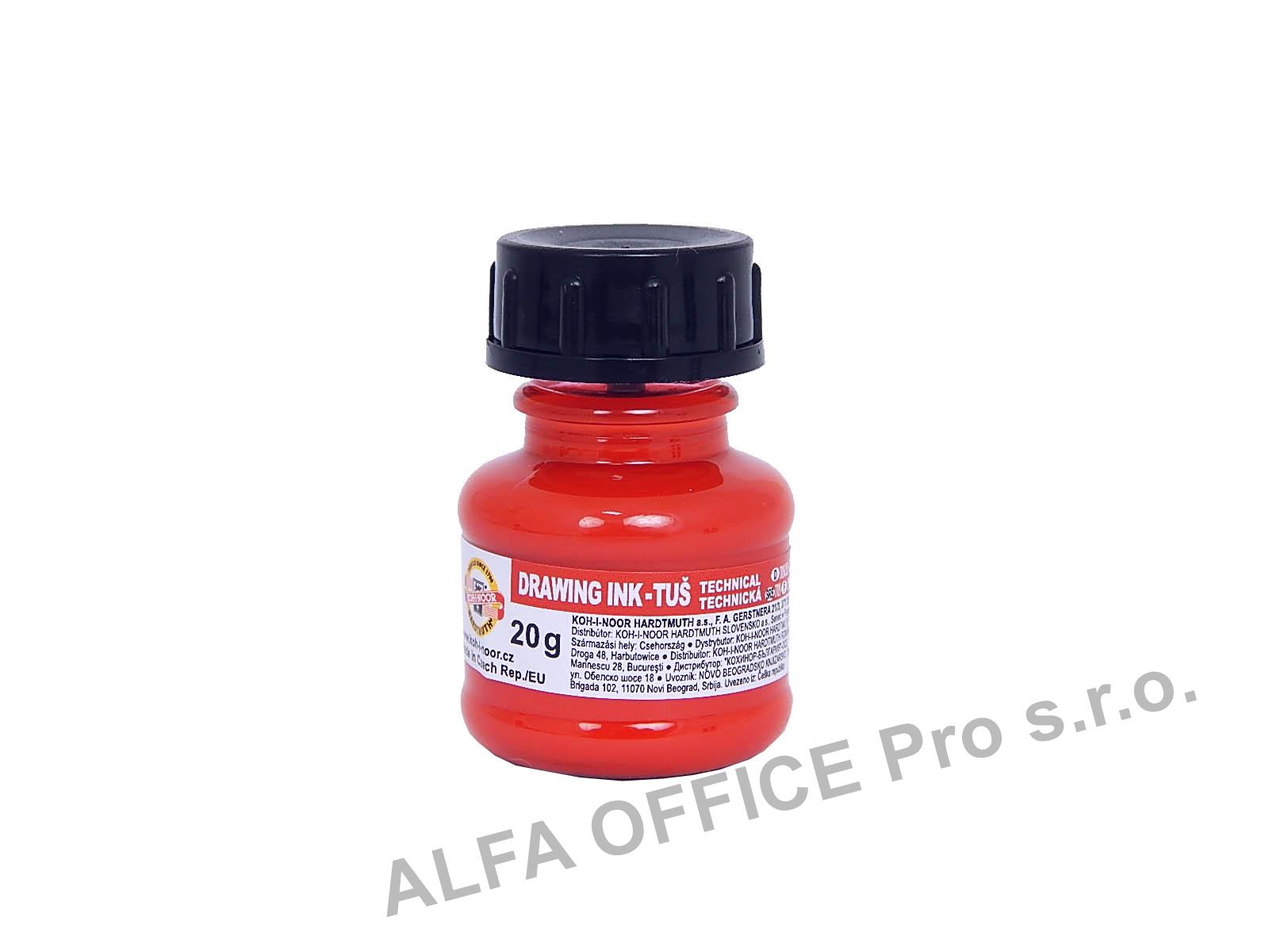 Tuš - červená / 20 g