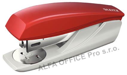 Kancelářský sešívač Leitz Nexxt 5501 / červená - 25 listů