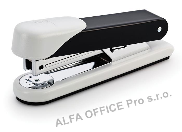 Kancelářský sešívač Novus Stabil / černá-šedá - 30 listů