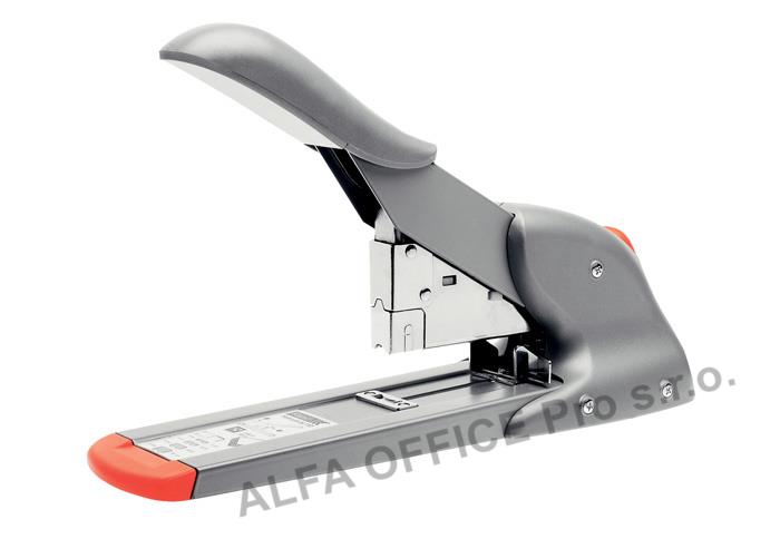 Kancelářský sešívač Rapid HD110 / stříbrno-oranžová - 110 listů