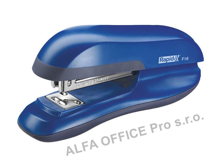 Kancelářský sešívač Rapid F16 / modrá - 30 listů