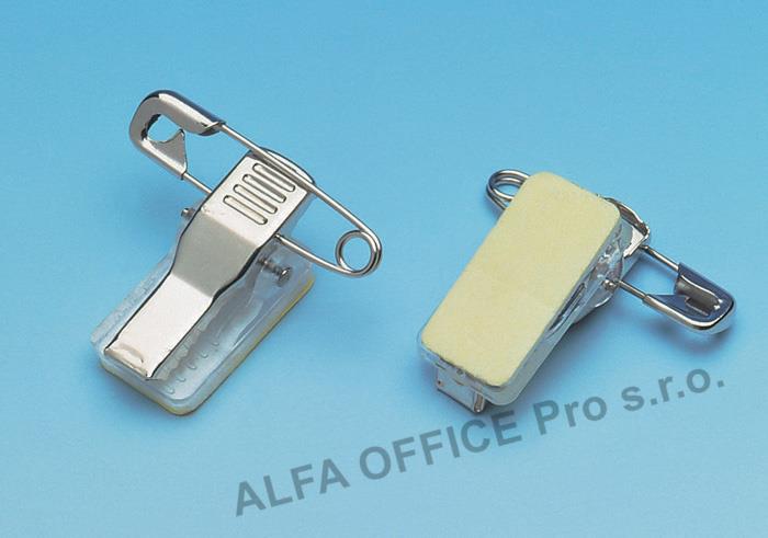 Klipy pro jmenovky - adhezivní