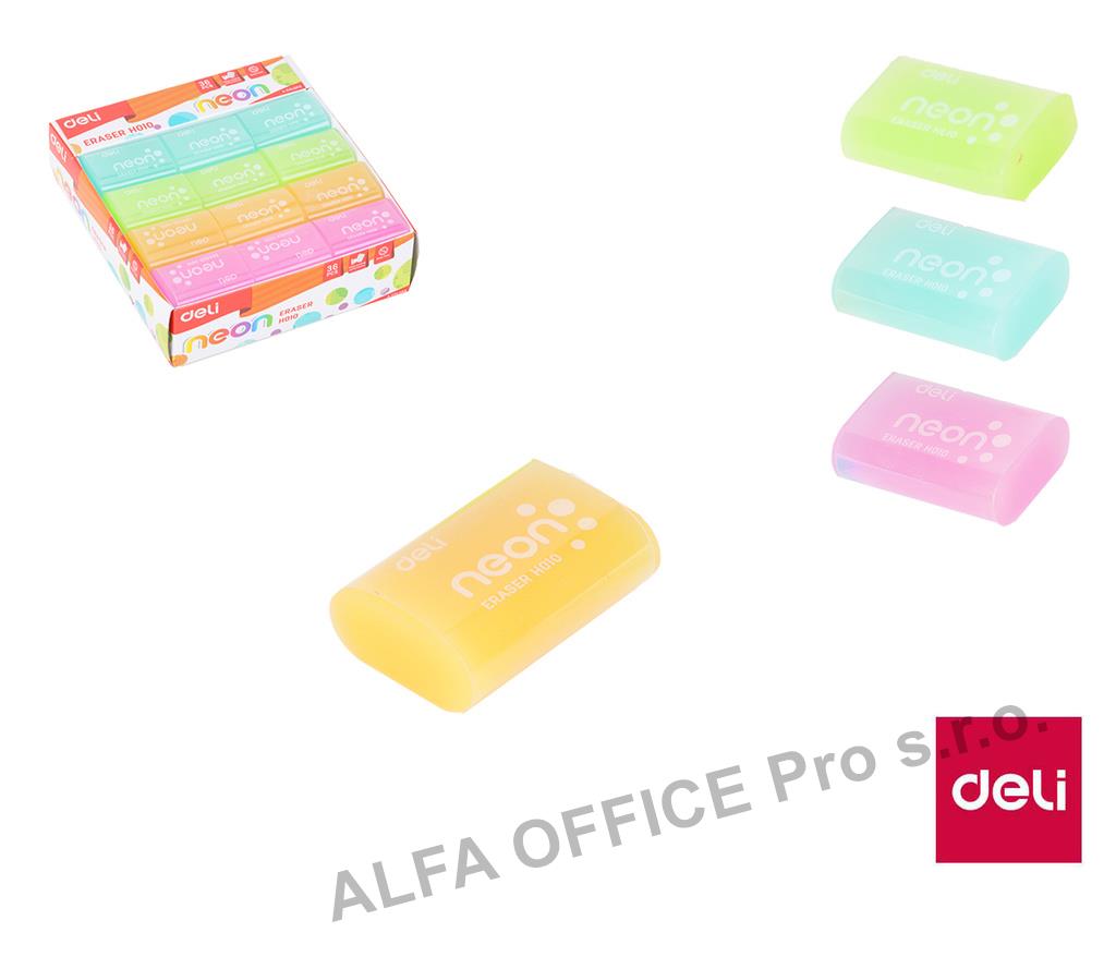 Pryž DELI Neon / barevný mix 