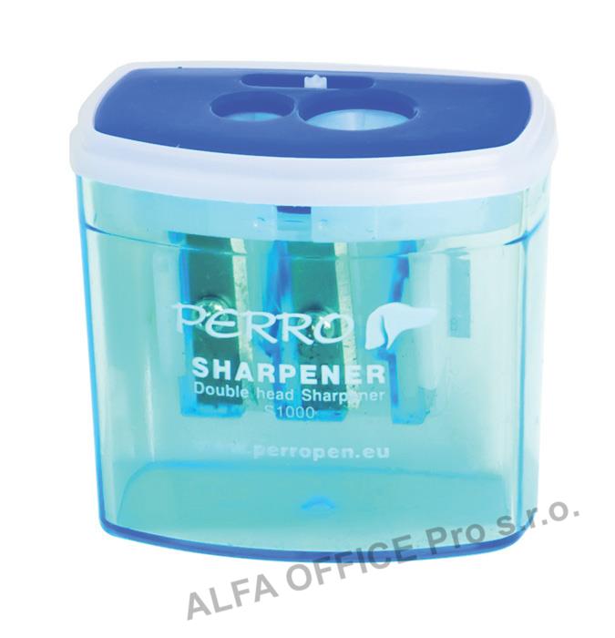 Ořezávátko Perro - se zásobníkem / barevný mix