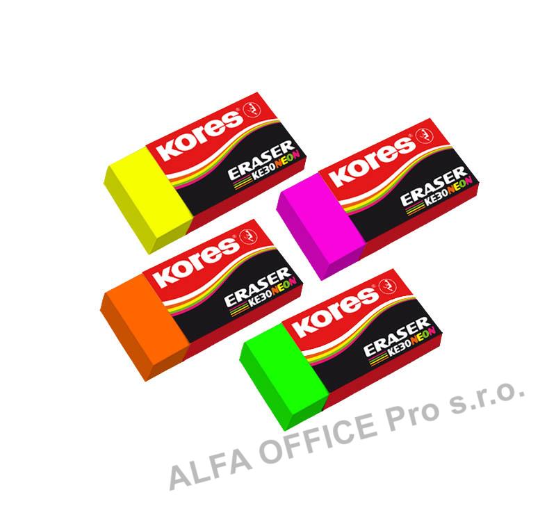 Pryž Kores KE30 NEON / barevný mix