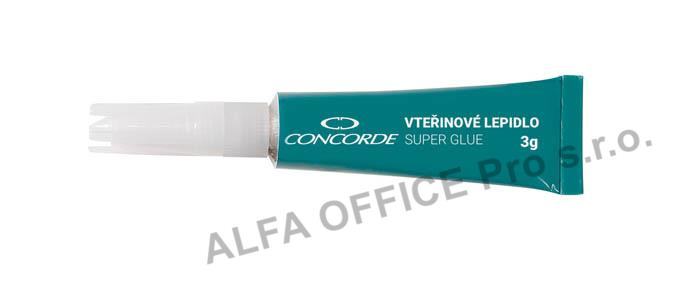 Vteřinové lepidlo Concorde - 3 g