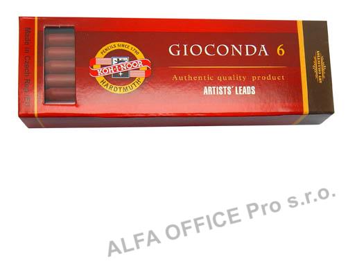 Umělecké uhly - umělý uhel 4373 / hnědočervená / 6 ks