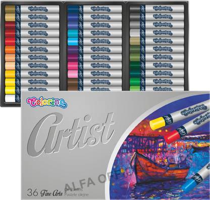 Pastely olejové Pentel Artist  / 36 barev