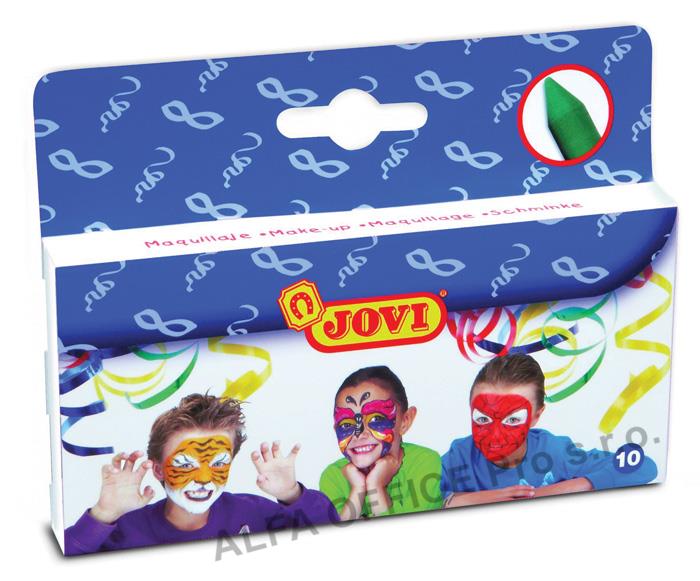 Obličejové barvy JOVI - 10 ks x 3,6 g