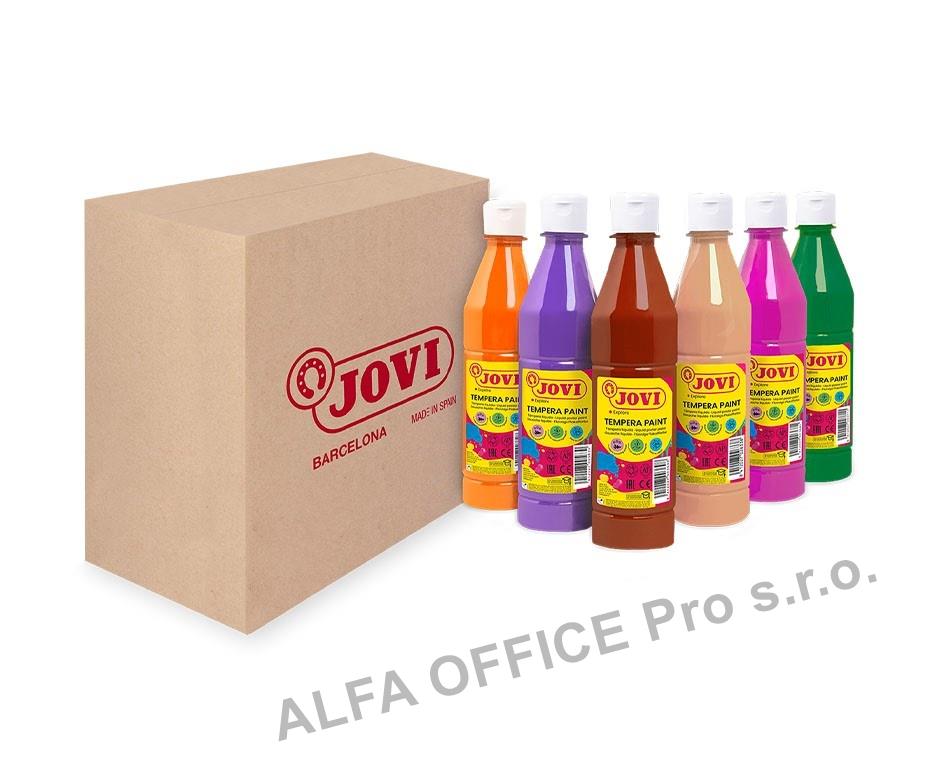 Tekuté temperové barvy JOVI PREMIUM - 6 x 500 ml
