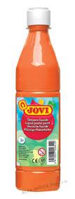Tekuté temperové barvy JOVI PREMIUM v lahvi - 500 ml / oranžová