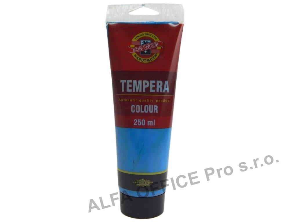 Temperová barva - modř coelinová / tuba 250 ml