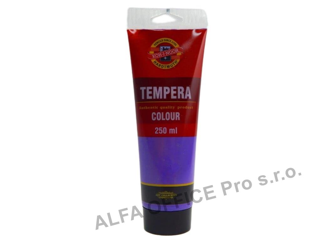Temperová barva - ultramarín červený / tuba 250 ml