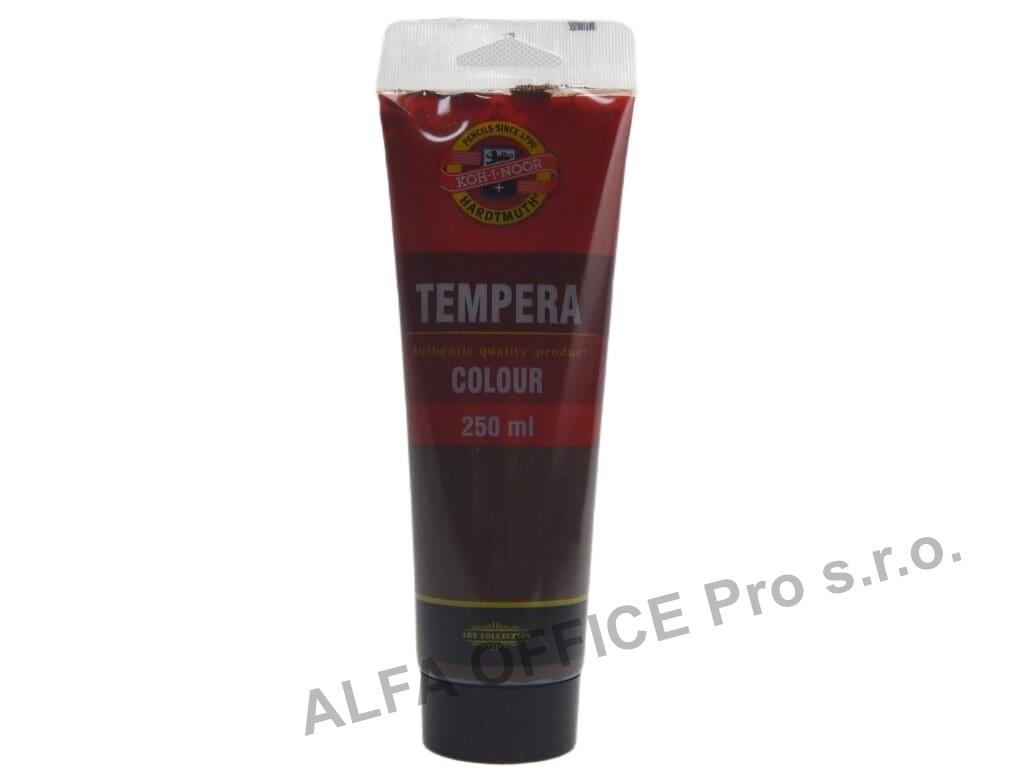 Temperová barva - hnědá / tuba 250 ml