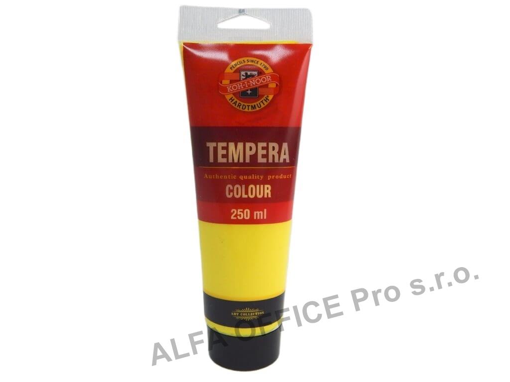 Temperová barva - žluť citrónová / tuba 250 ml