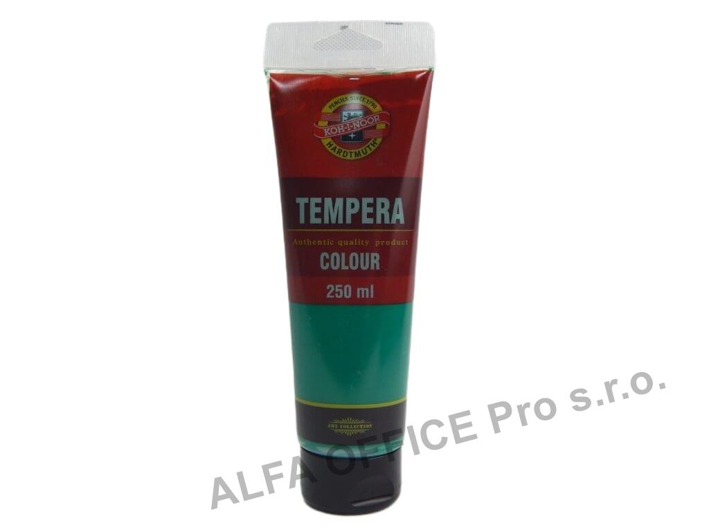 Temperová barva - zeleň tmavá / tuba 250 ml