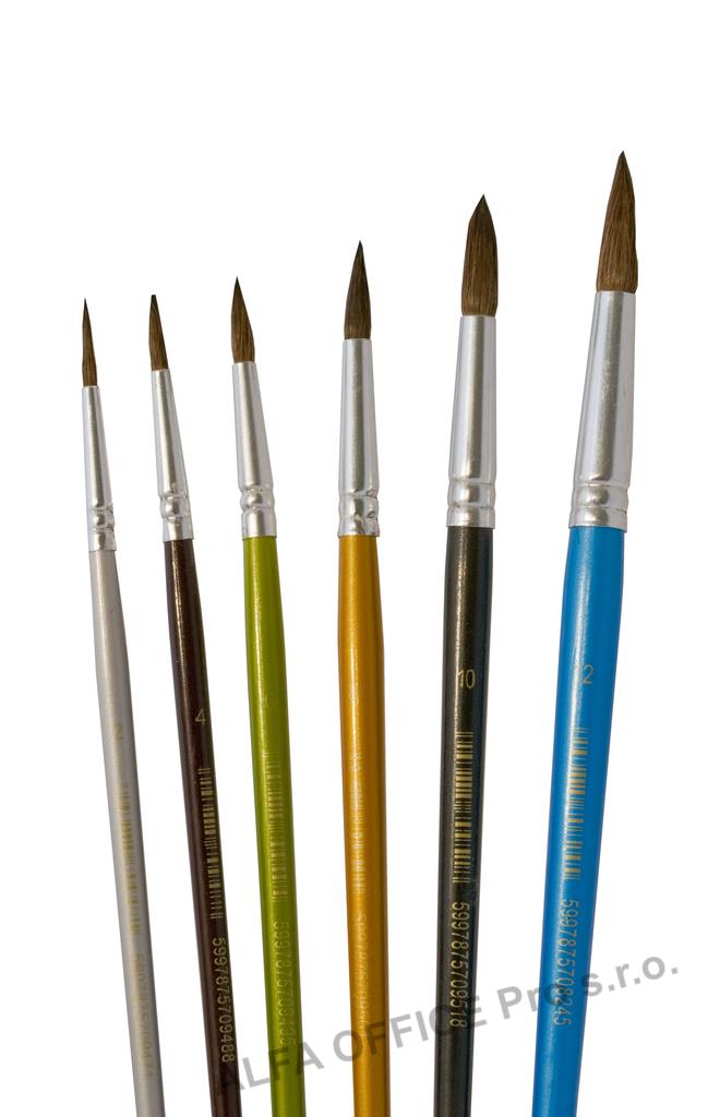 Štětec školní - kulatý č. 8