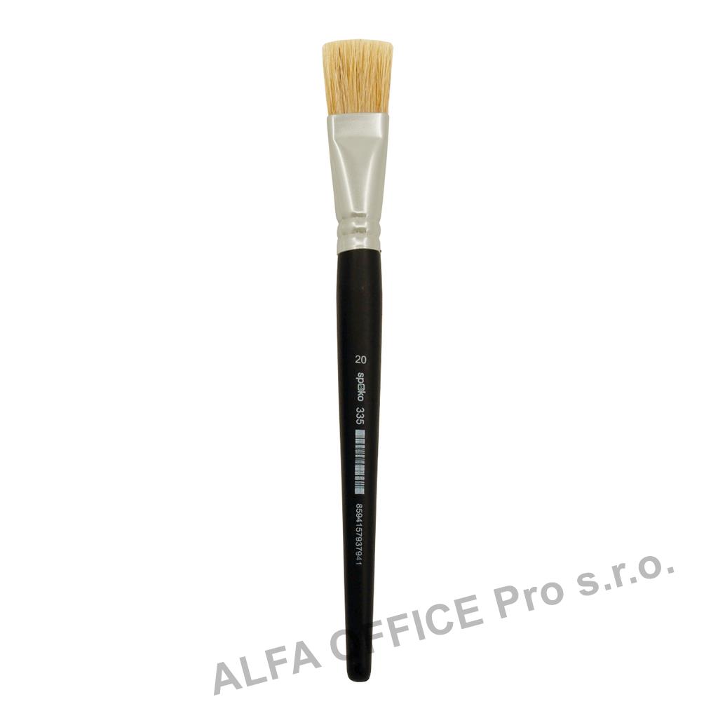 Štětec školní - plochý č. 20