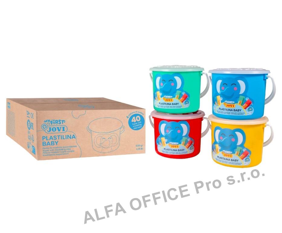 Plastelína JOVI BABY - 4 barvy