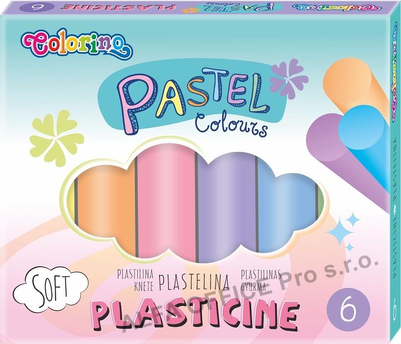 Modelovací hmota - Pastel / 6 barev