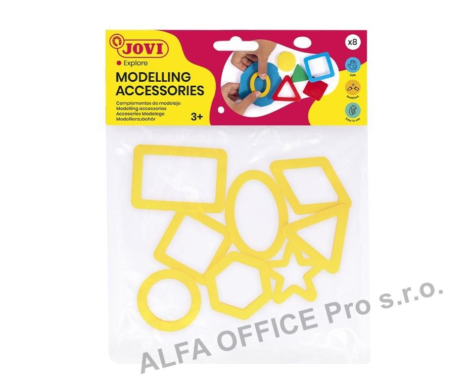Sada vykrajovátek JOVI - geometrické tvary / 8 ks