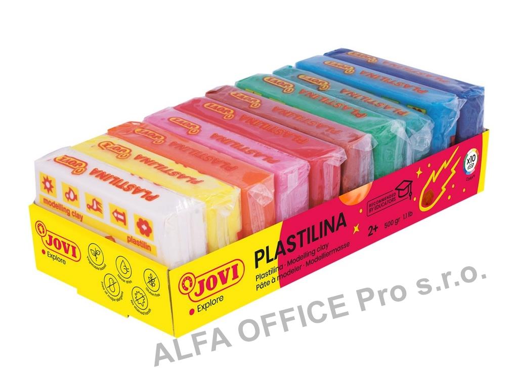 Plastelína JOVI - 10 barev