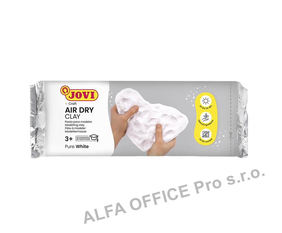 Modelovací samotvrdnoucí hmota JOVI - bílá / 500 g