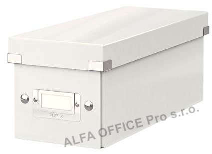 Krabice Leitz Click & Store - na CD / bílá