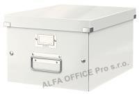 Krabice Leitz Click & Store - M střední / bílá