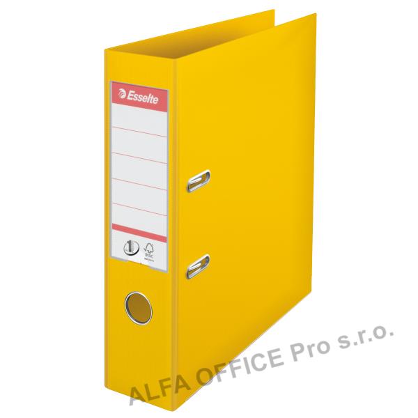 Esselte pákový pořadač A4 celoplastový 7,5 cm žlutá