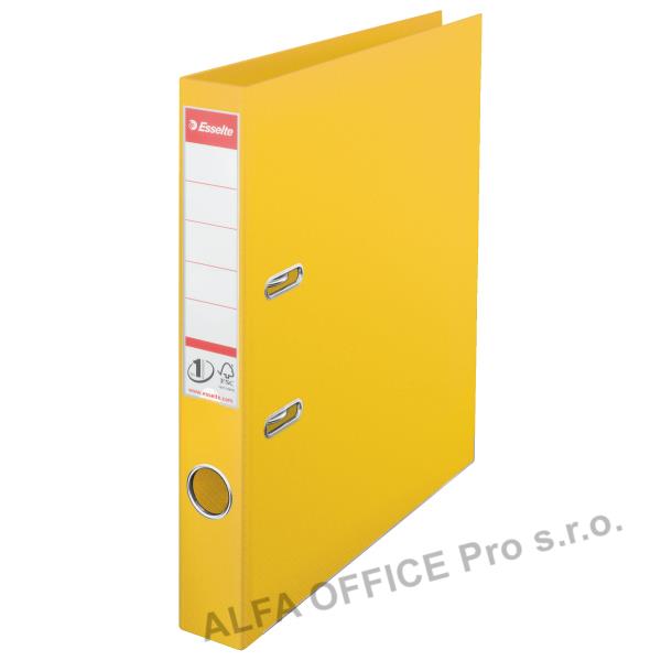 Esselte pákový pořadač A4 celoplastový 5 cm žlutá