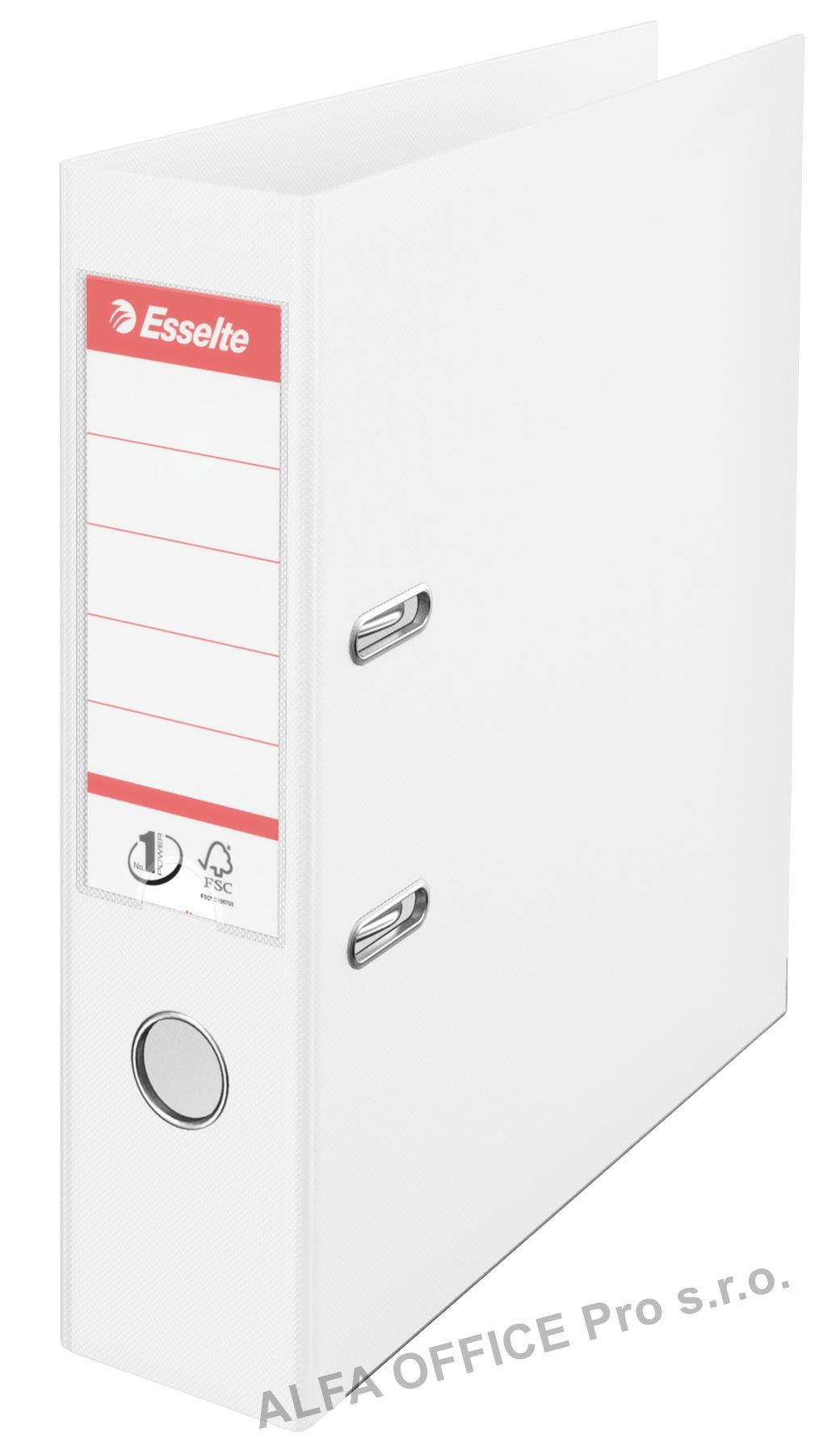 Esselte pákový pořadač A4 celoplastový 7,5 cm bílá