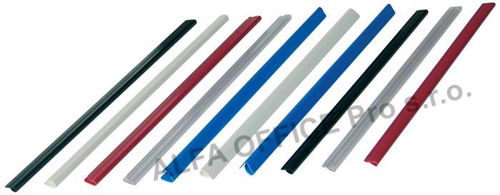 Rychlovazací nasouvací lišta Relido - kapacita 30 listů / modrá