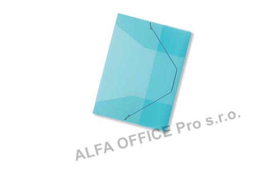 Spisové desky A4 s gumou Concorde - modrá