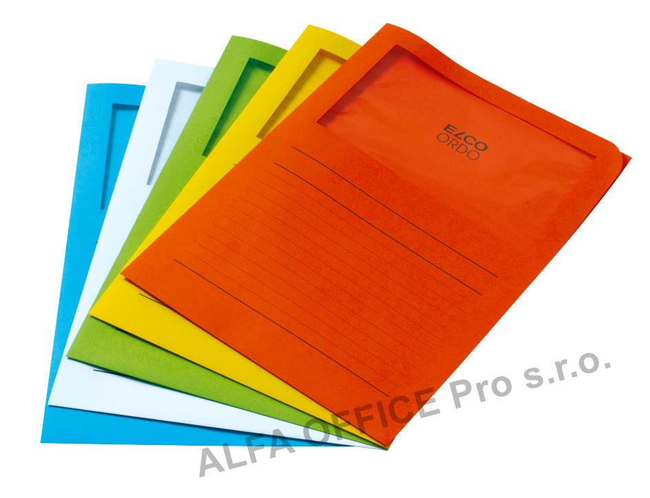 Odkládací mapy A4 ORDO - 10 x 5 barev