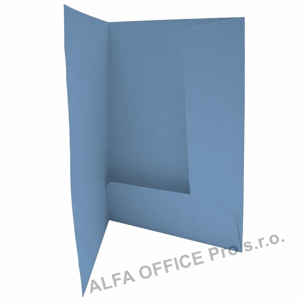 Odkládací mapy 252 Classic - se dvěmi chlopněmi -modrá