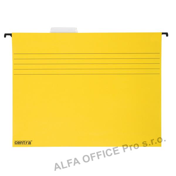 Závěsné desky Centra - žlutá