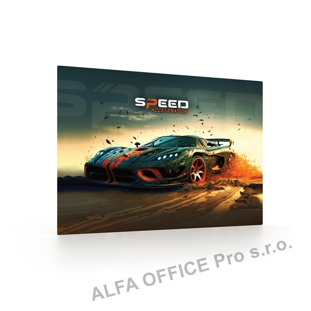 Pracovní podložka s obrázkem - Auto / 60 x 40 cm