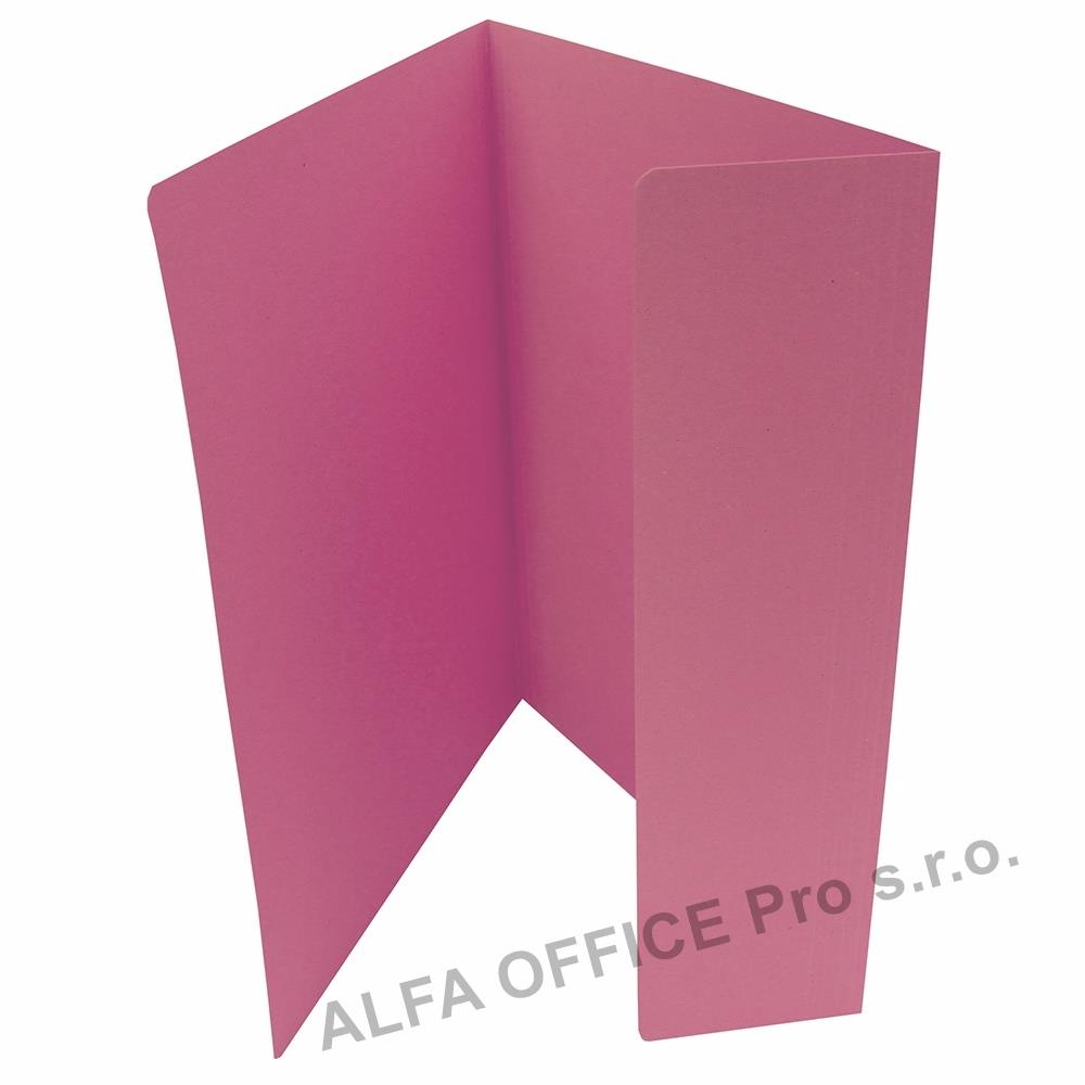 Odkládací mapy 251 Classic - s jednou chlopní -růžová