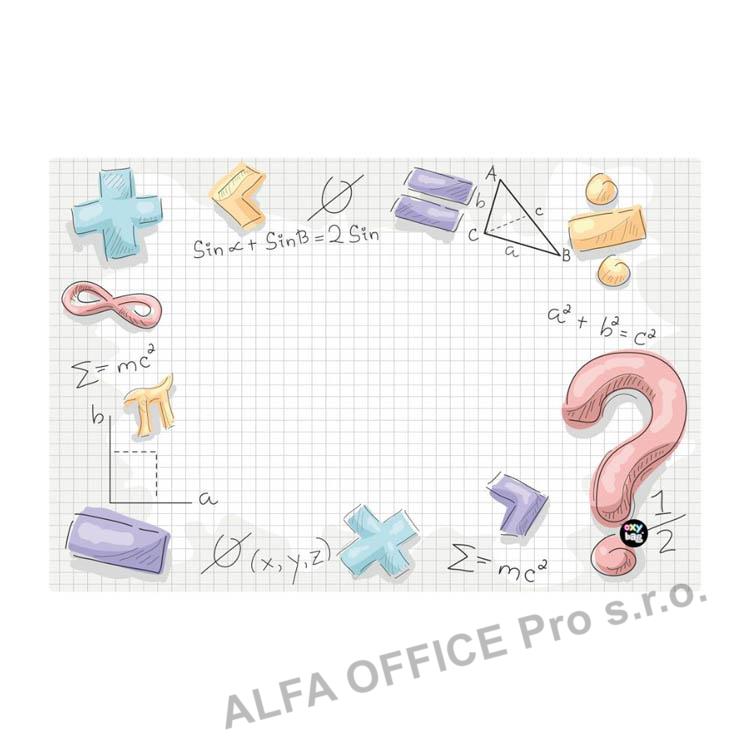 Pracovní podložka - Math / 60 x 40 cm