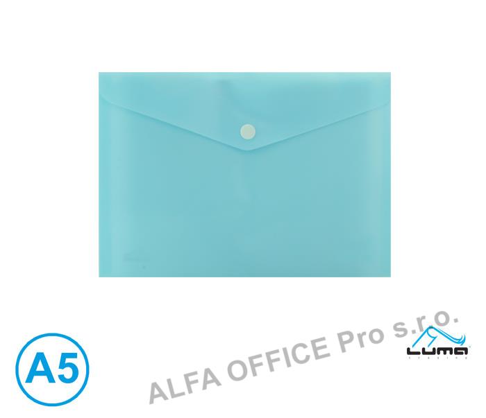 Spisové desky s drukem LUMA - A5 / pastelová modrá