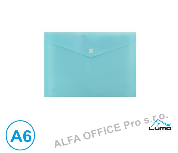 Spisové desky s drukem LUMA - A6 / pastelová modrá