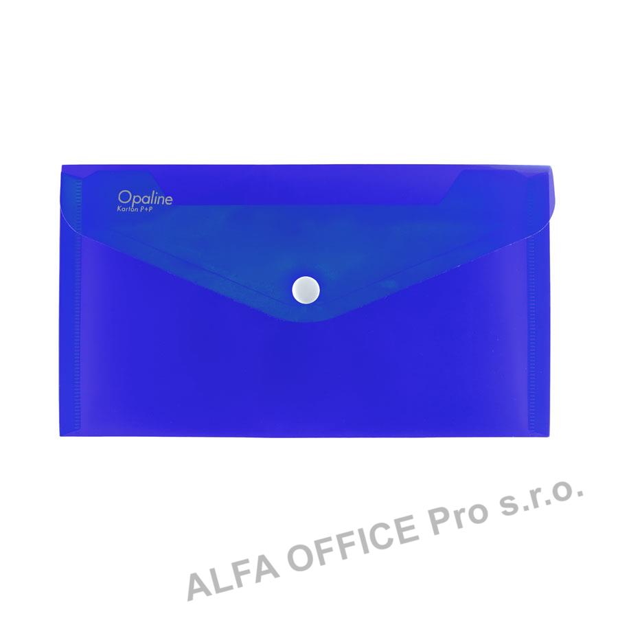 Spisové desky s drukem - DL / modrá