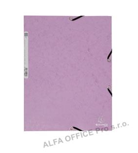 Odkládací mapy přespánové Exacompta - pastelová fialová