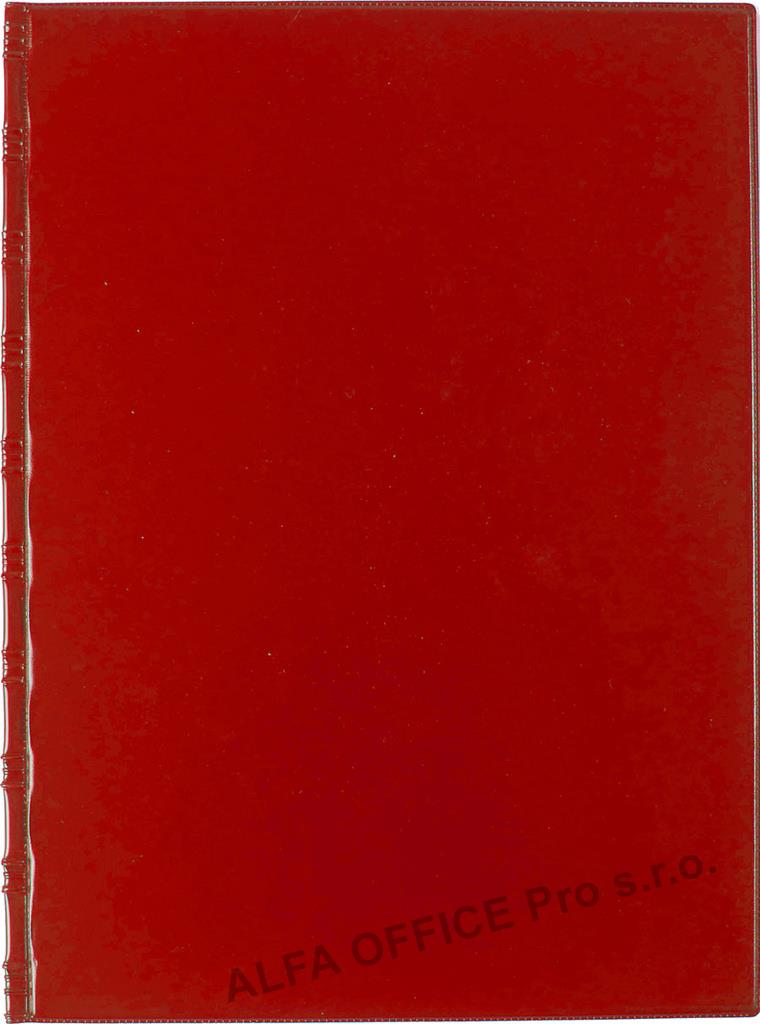 Desky Sporo - kapsy spodní / červená