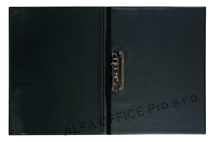 Desky A4 s rychlosvorkou u hřbetu - černá