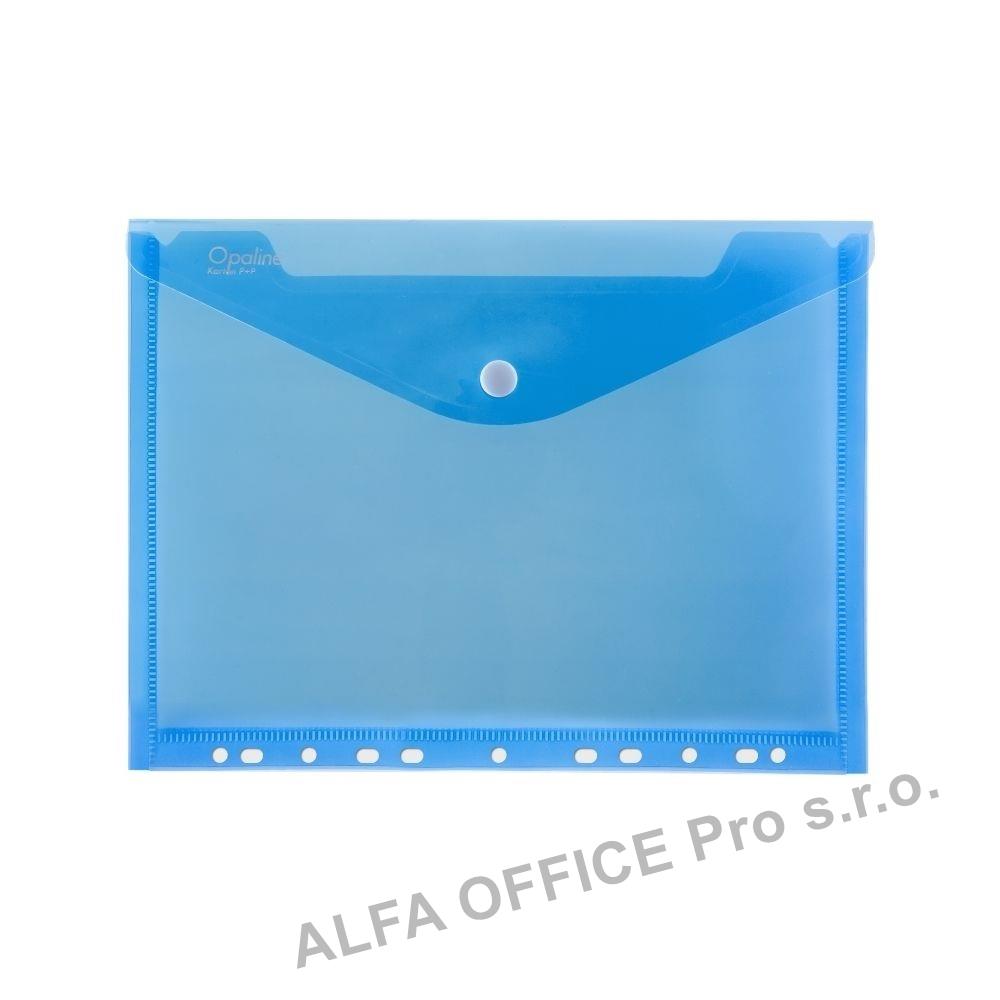 Spisové desky s drukem závěsné - A4 / modrá