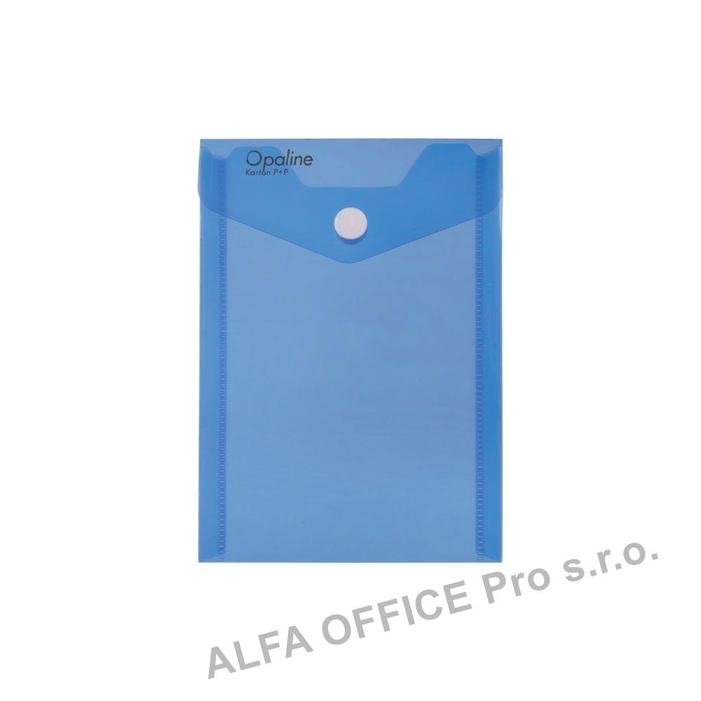 Spisové desky s drukem na výšku - A6 / modrá
