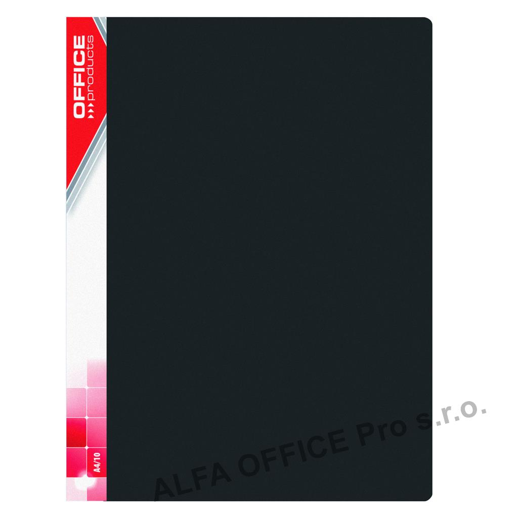 Prezentační desky A4 - 40 kapes / černá