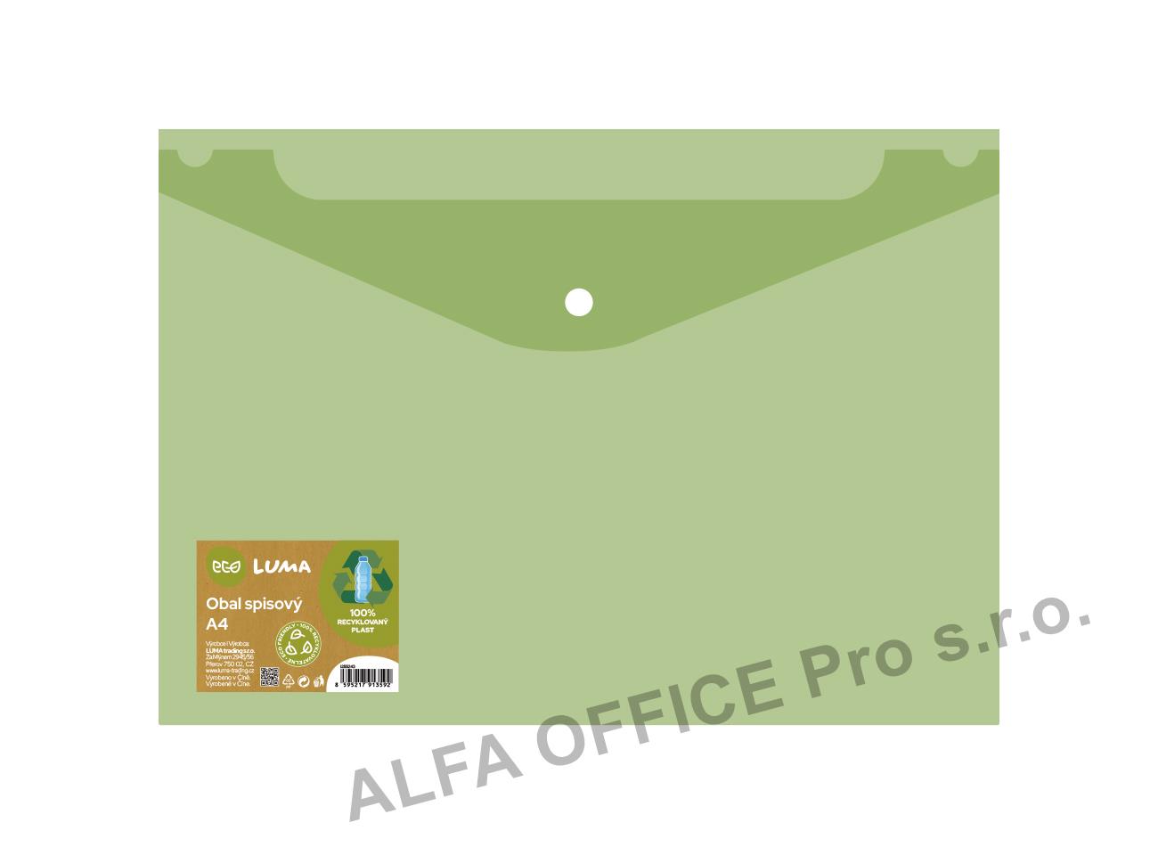 Spisové desky s drukem LUMA ECO - A4 / barevný mix